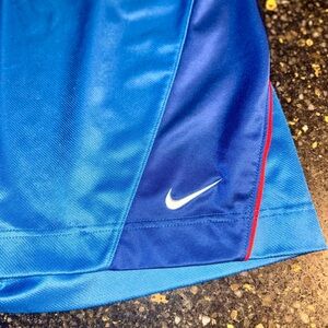 Men’s Nike Basketball Shorts Large Blue Athletic Dri-Fit Gym Shorts